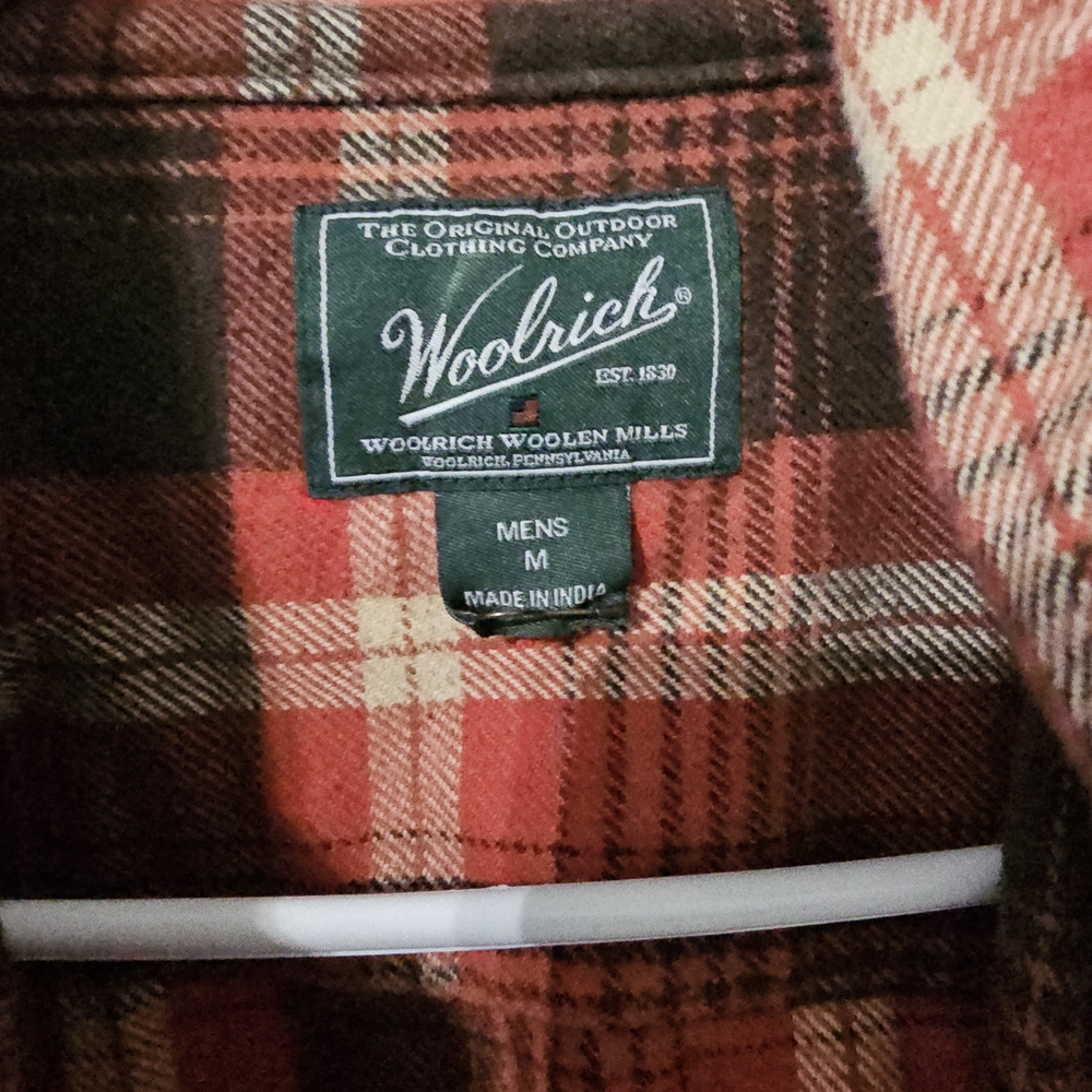 Woolrich Red Plaid Shirt